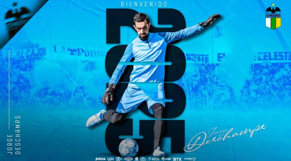 ¡Bienvenido Jorge Deschamps a O’Higgins de Rancagua!